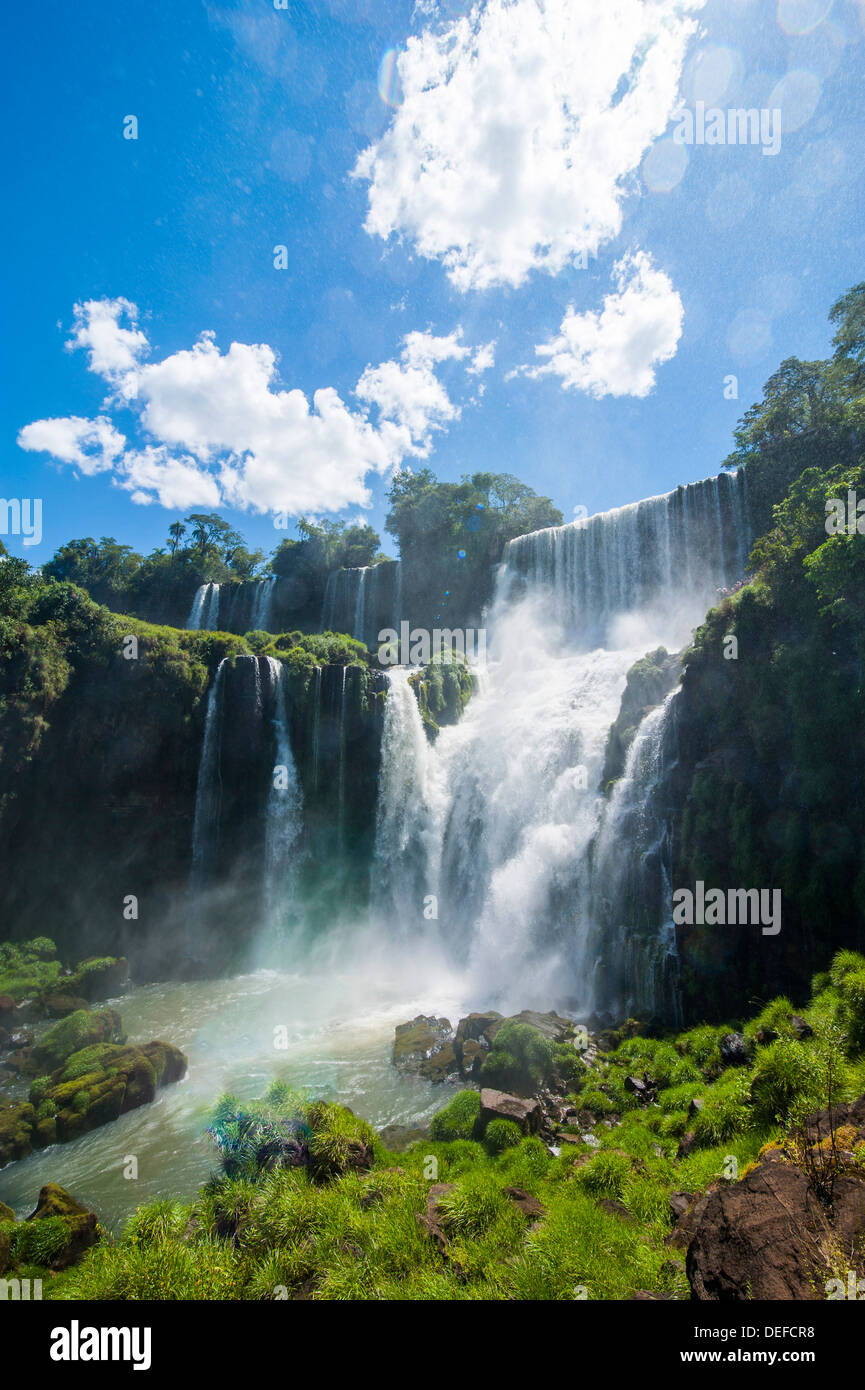 Foz de Iguazu (Iguacu Falls), Iguazu National Park, UNESCO World Heritage Site, Argentina, South America Stock Photo