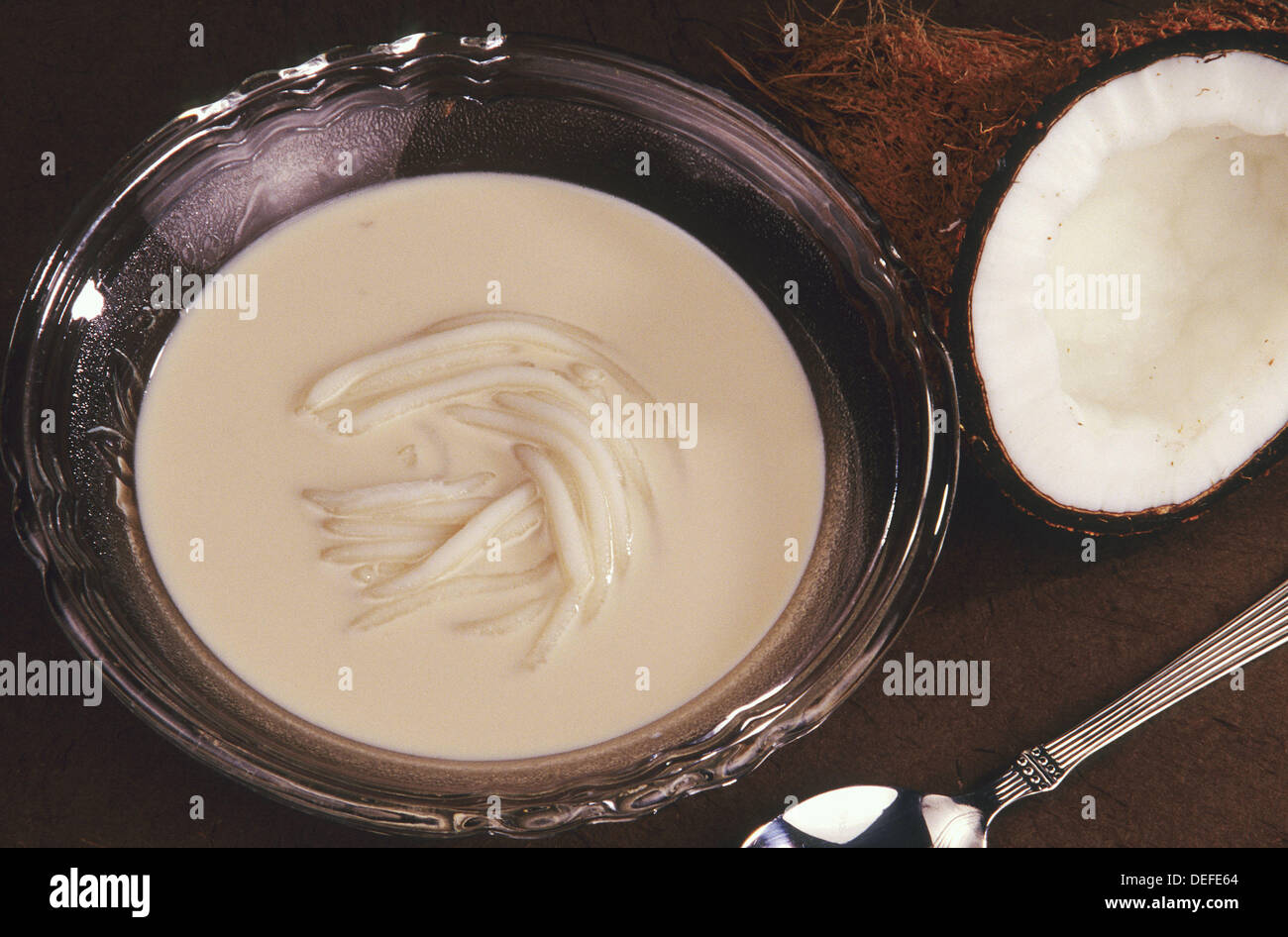 ´Sevai´ in coconut milk. Indian sweet dish Stock Photo Alamy