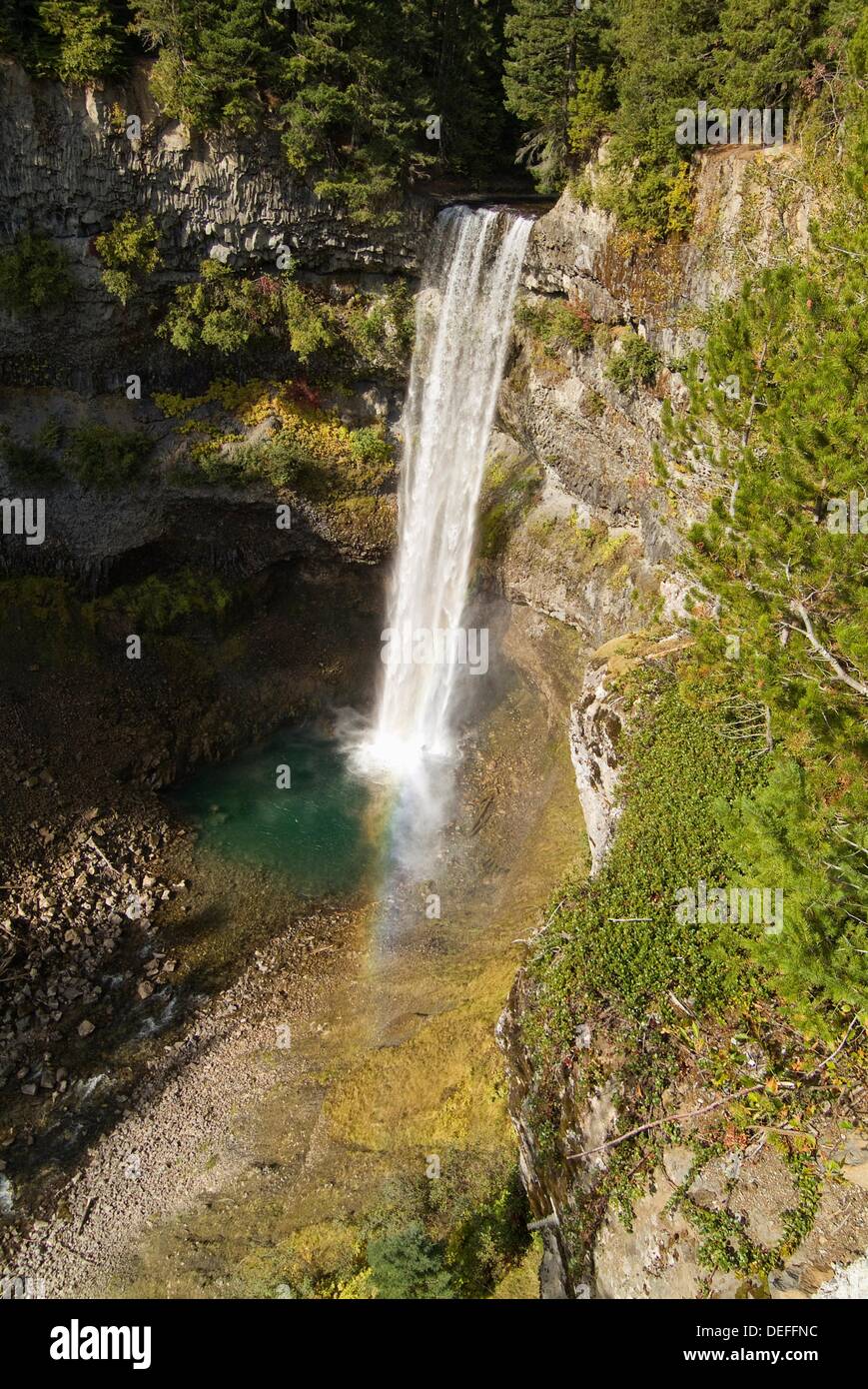 Brandywine Falls, near Whistler, BC, Canada Stock Photo Alamy