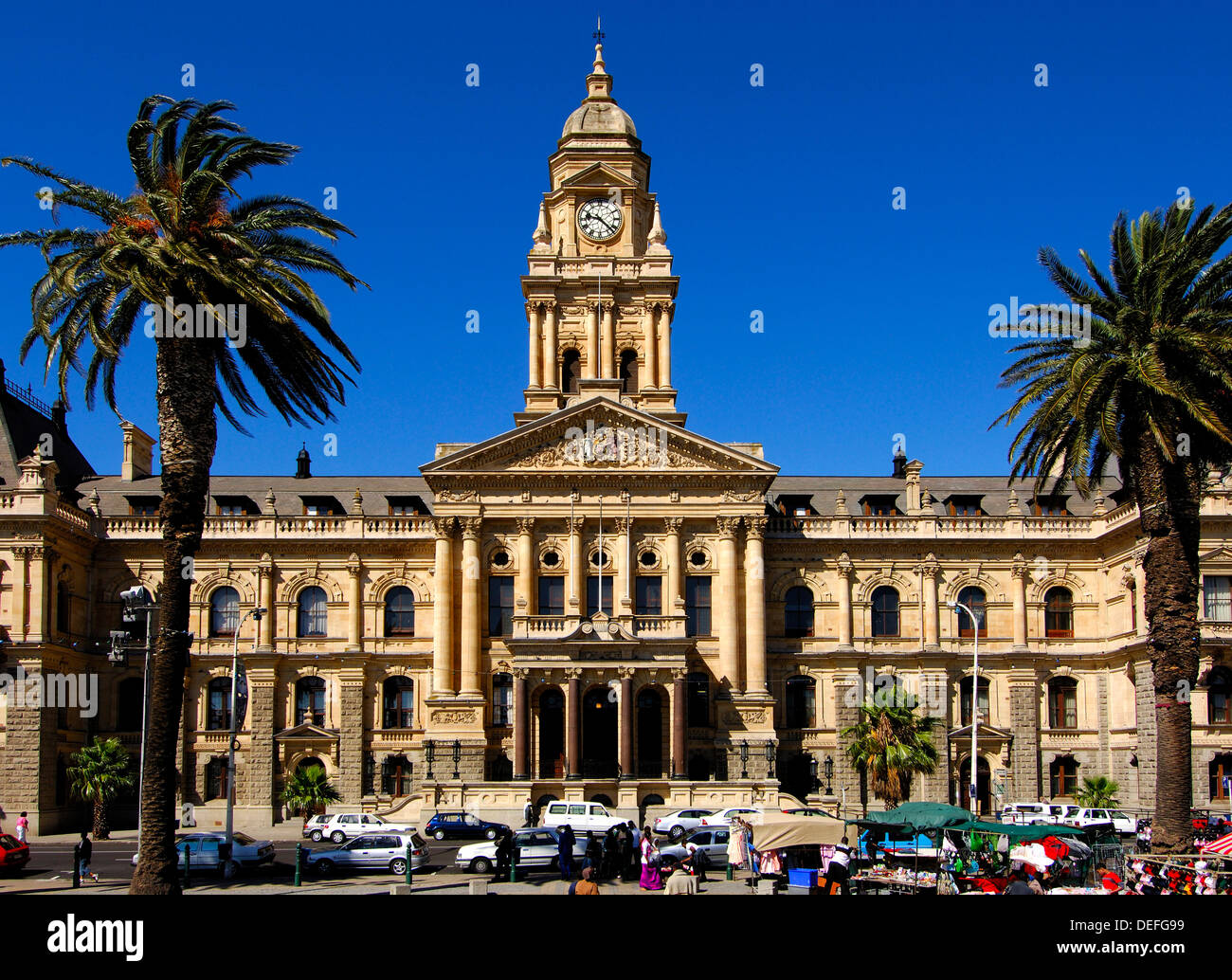 Cape Town City Hall, Cape Town, Western Cape, South Africa Stock Photo