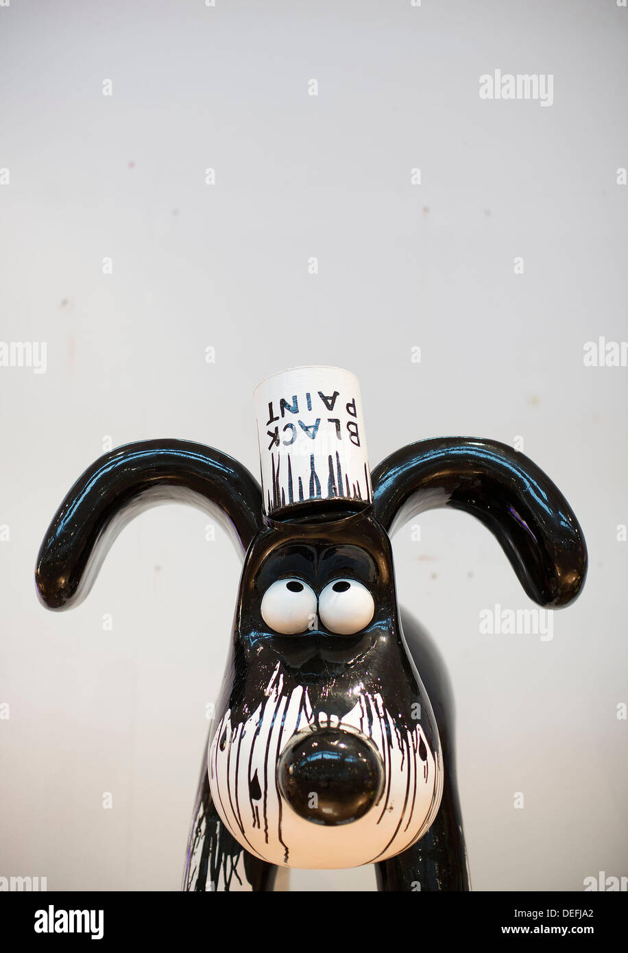 Bristol, UK. 18th Sep, 2013. A general view of the Gromit Unleashed