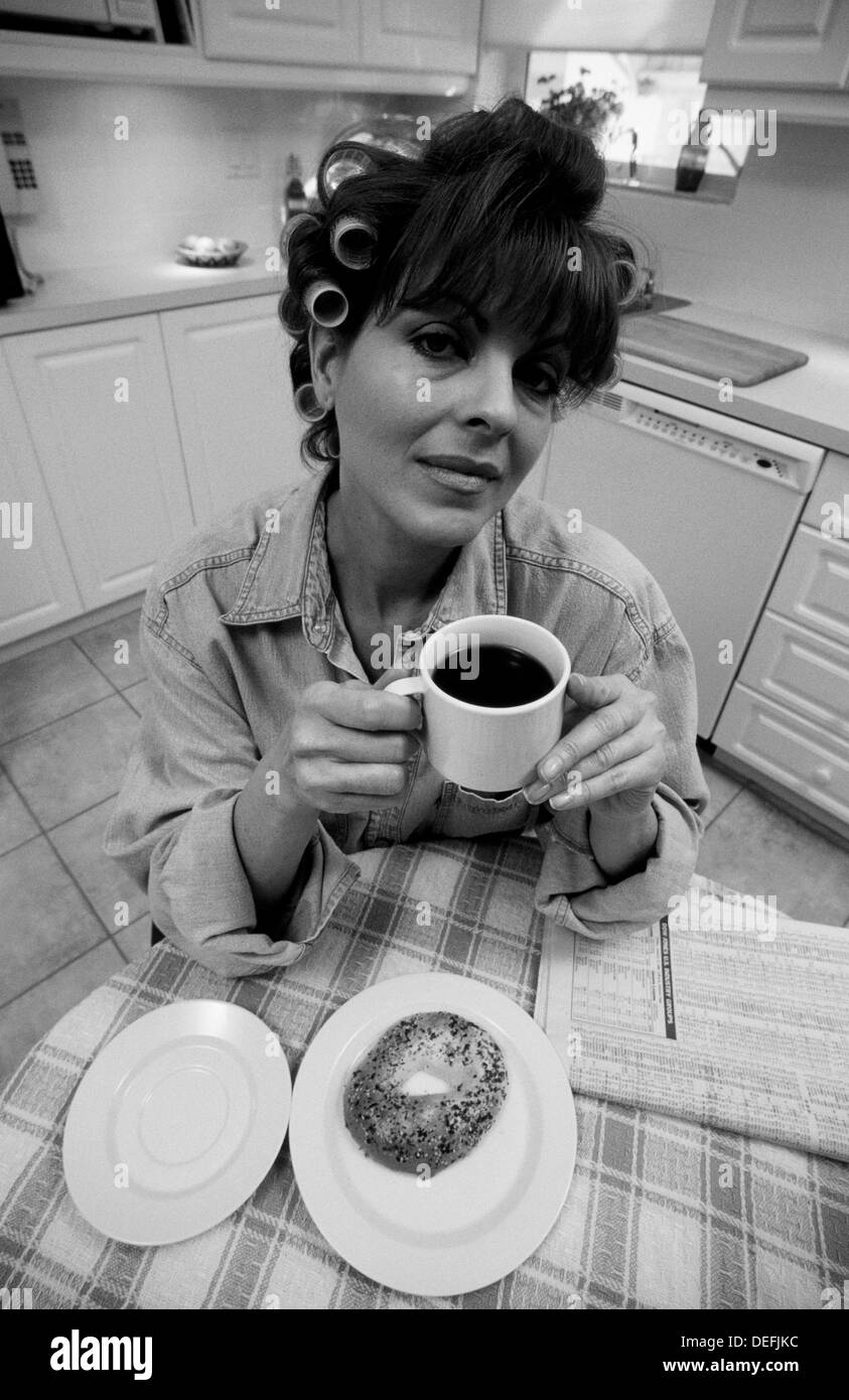 First cup of coffee Stock Photo Alamy