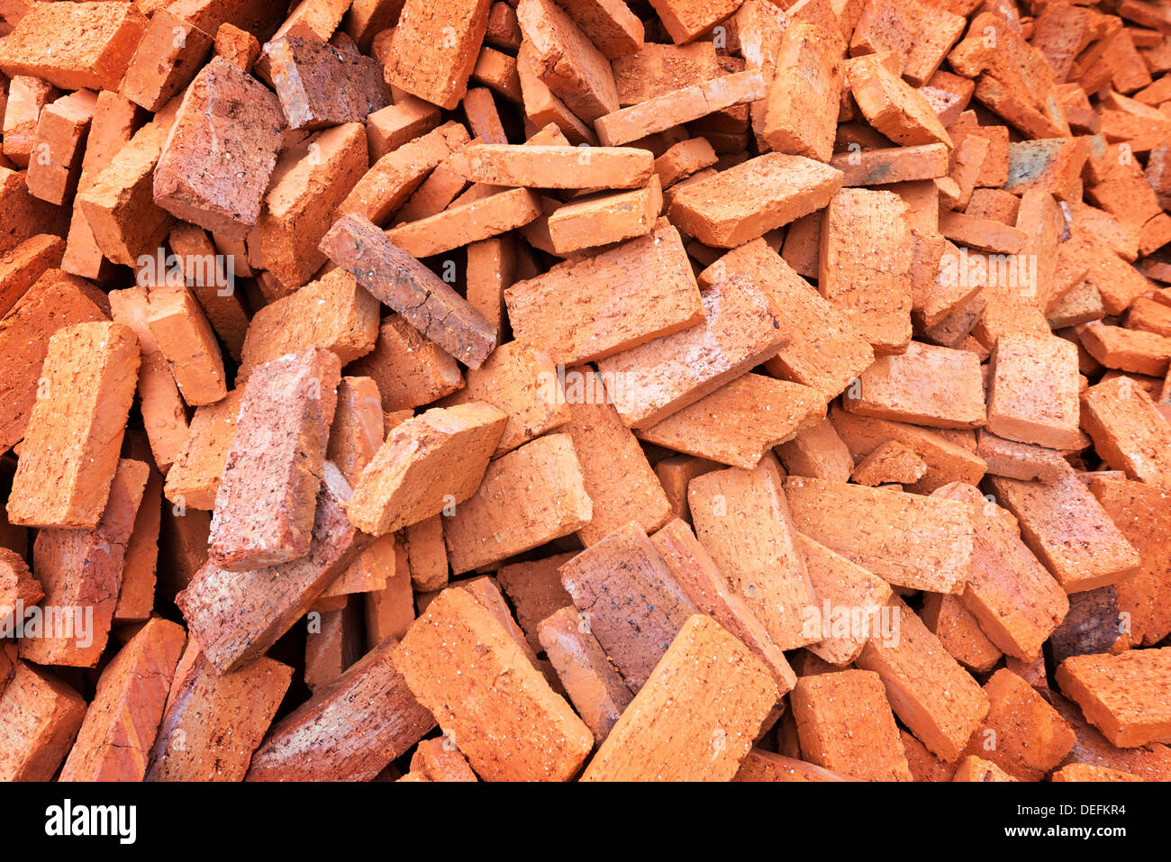 a pile of old bricks Stock Photo Alamy