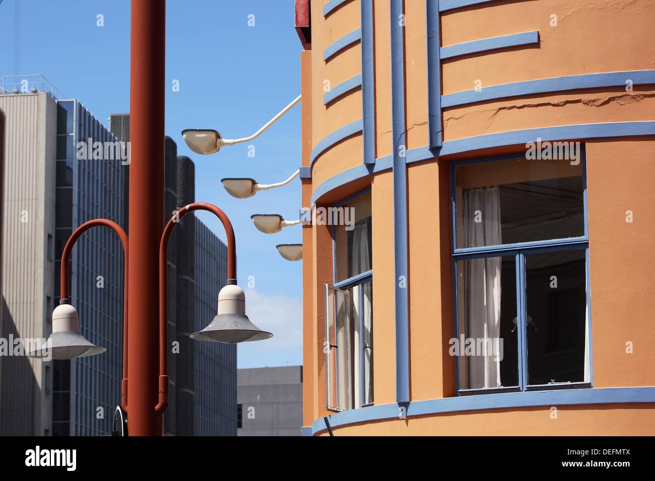 Art Deco building Hobart, Tasmania, Australia Stock Photo Alamy