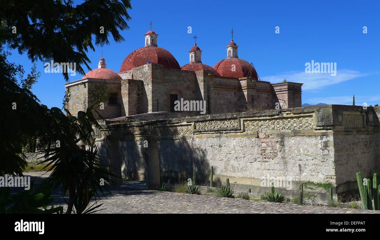 Mitla Zapotec civilization Oaxaca Mexico Stock Photo Alamy