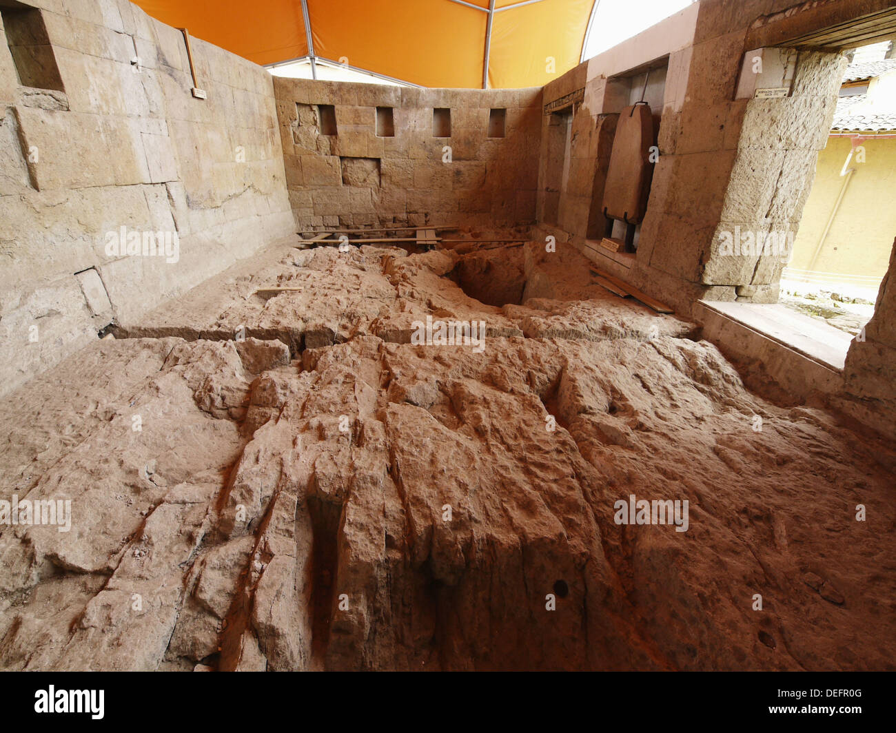 Ransom Room. Cajamarca. Peru Stock Photo Alamy