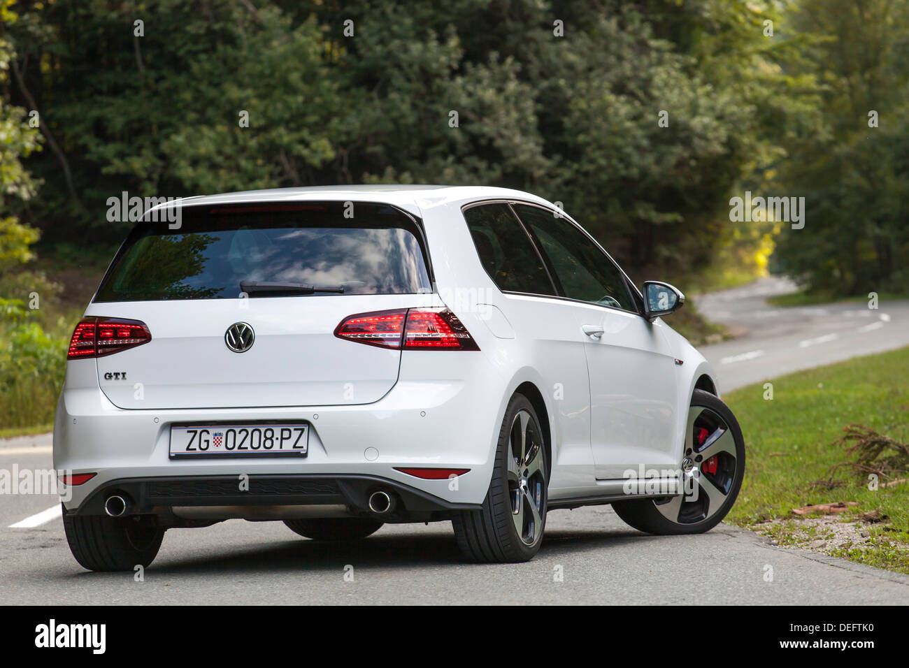 Volkswagen Golf VII GTI Performance Stock Photo Alamy