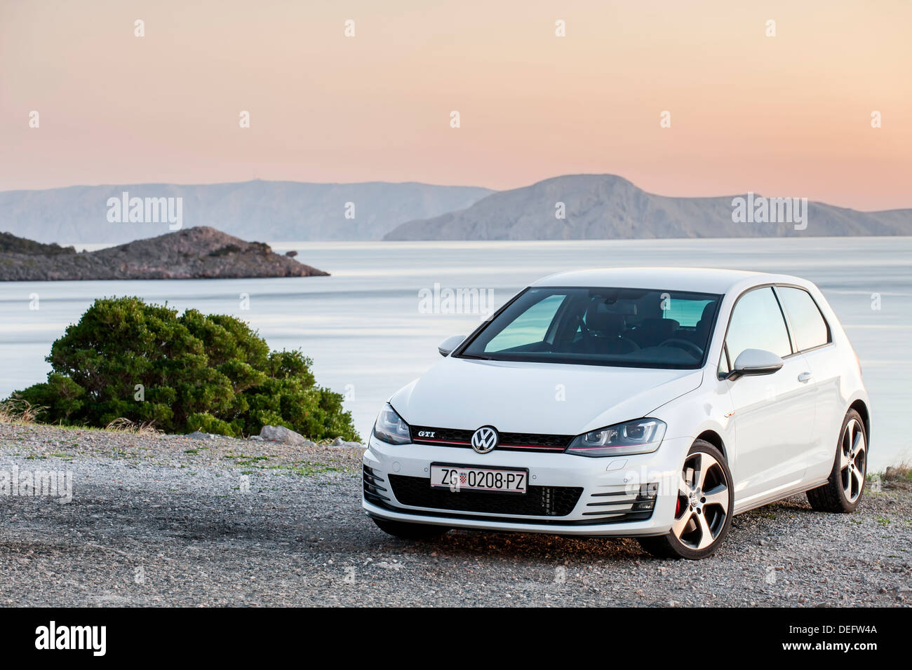Volkswagen Golf VII GTI Performance Stock Photo