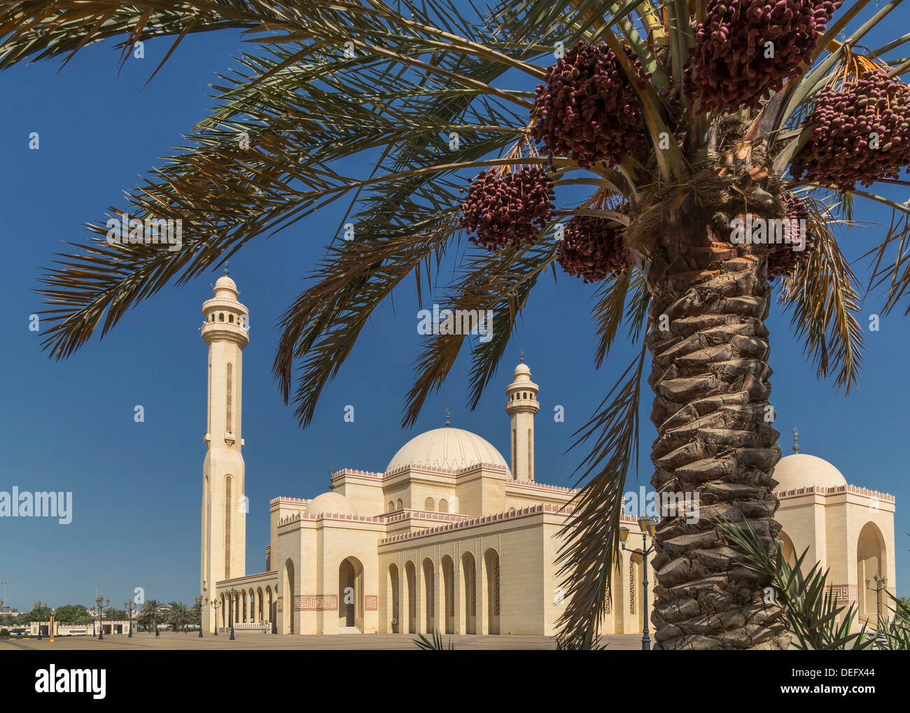 Al Fateh Grand Mosque, Manama, Bahrain, Middle East Stock Photo