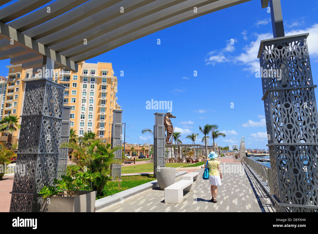 Bahia Urbana in San Juan, Puerto Rico, West Indies, Caribbean, Central ...