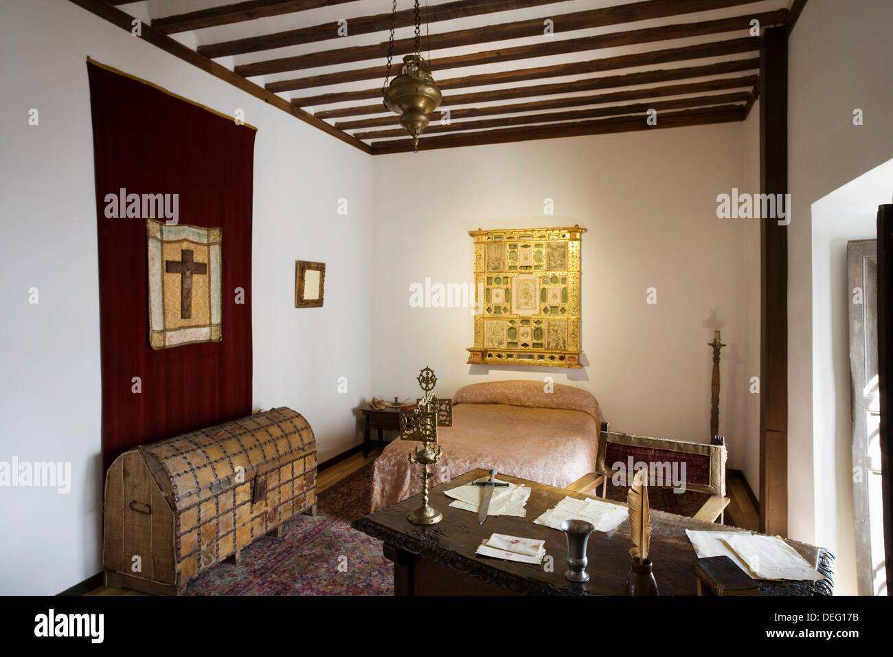 Miguel De Cervante S House Museum Esquivias Toledo Province Stock Photo Alamy