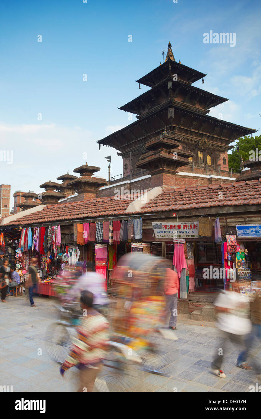 Taleju Temple, Durbar Square, UNESCO World Heritage Site, Kathmandu, Nepal, Asia Stock Photo
