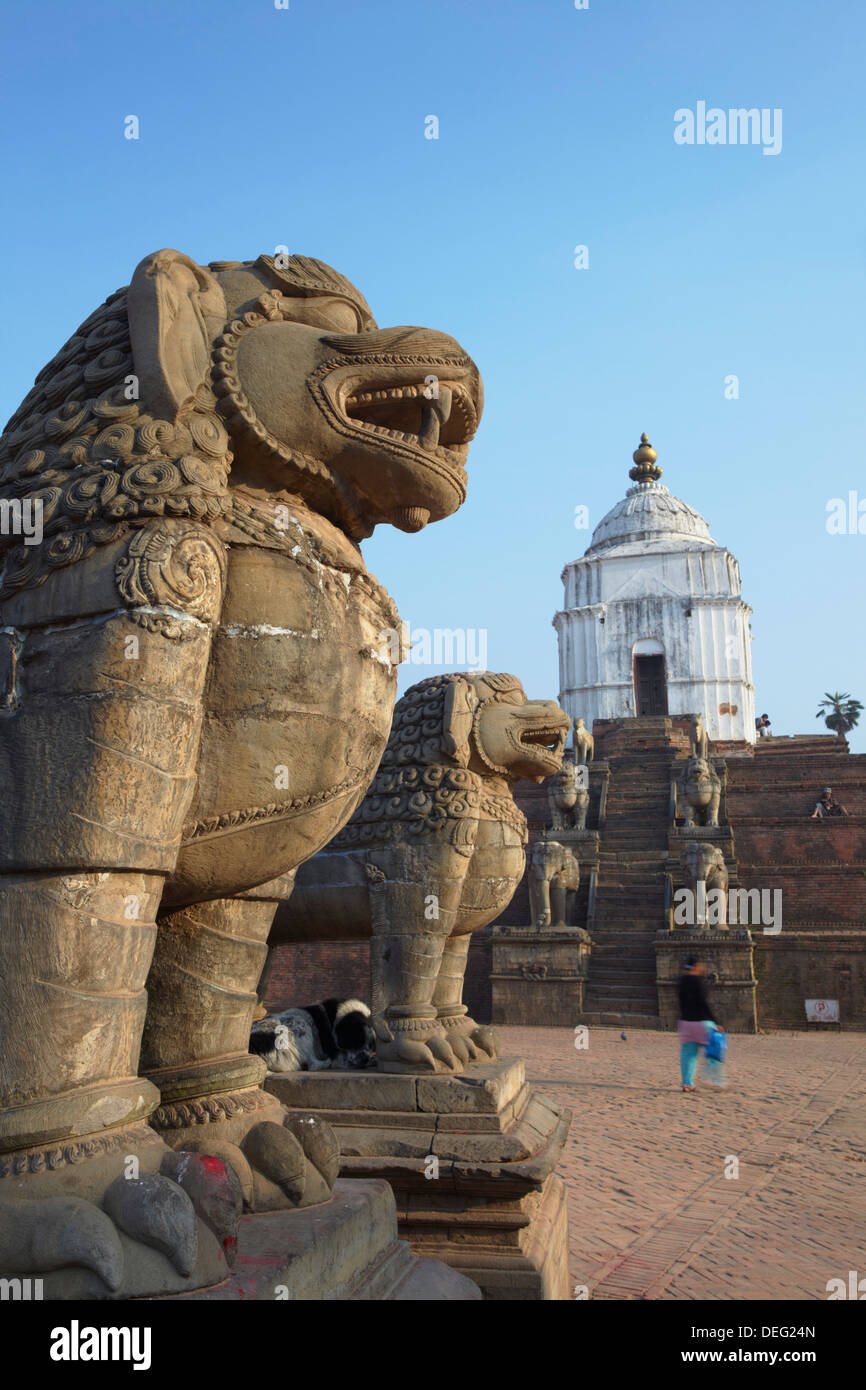 Fasidega Temple, Durbar Square, Bhaktapur, UNESCO World Heritage Site, Kathmandu Valley, Nepal, Asia Stock Photo