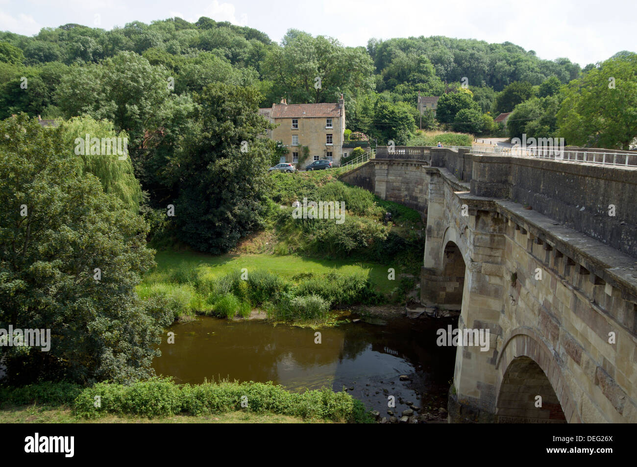 Aqueduct carrying the and Avon Canal over the River Avon