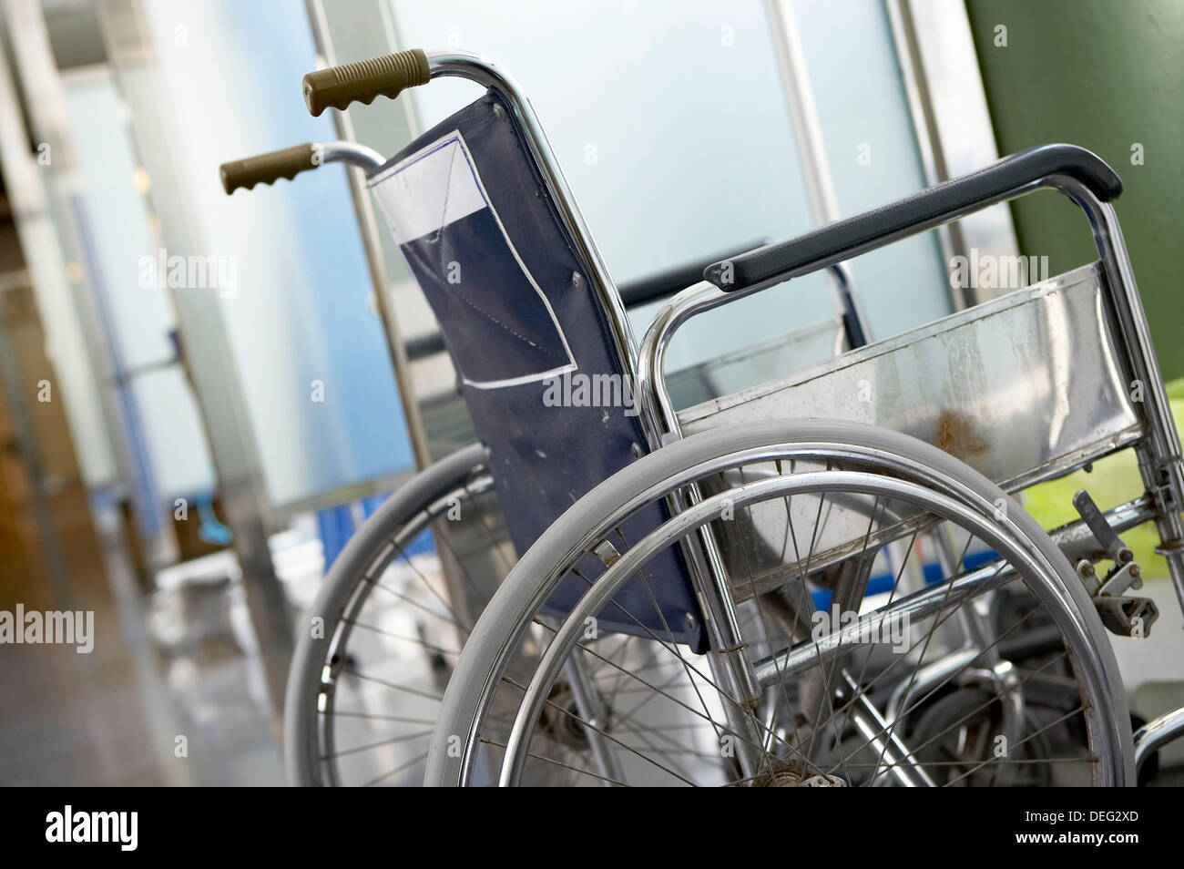 Wheelchair in Emergency area. Hospital Universitario Gran Canaria