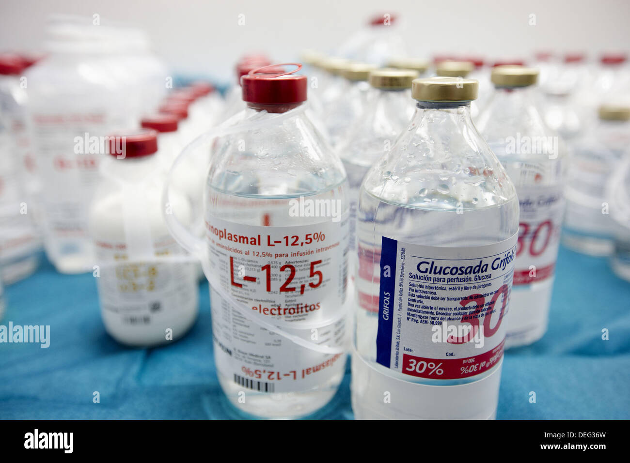 hospital bottles