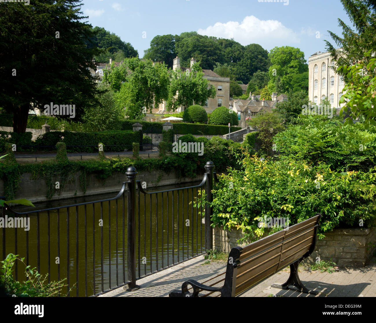 River Avon, Bradofrd on Avon, Wiltshire, England Stock Photo Alamy