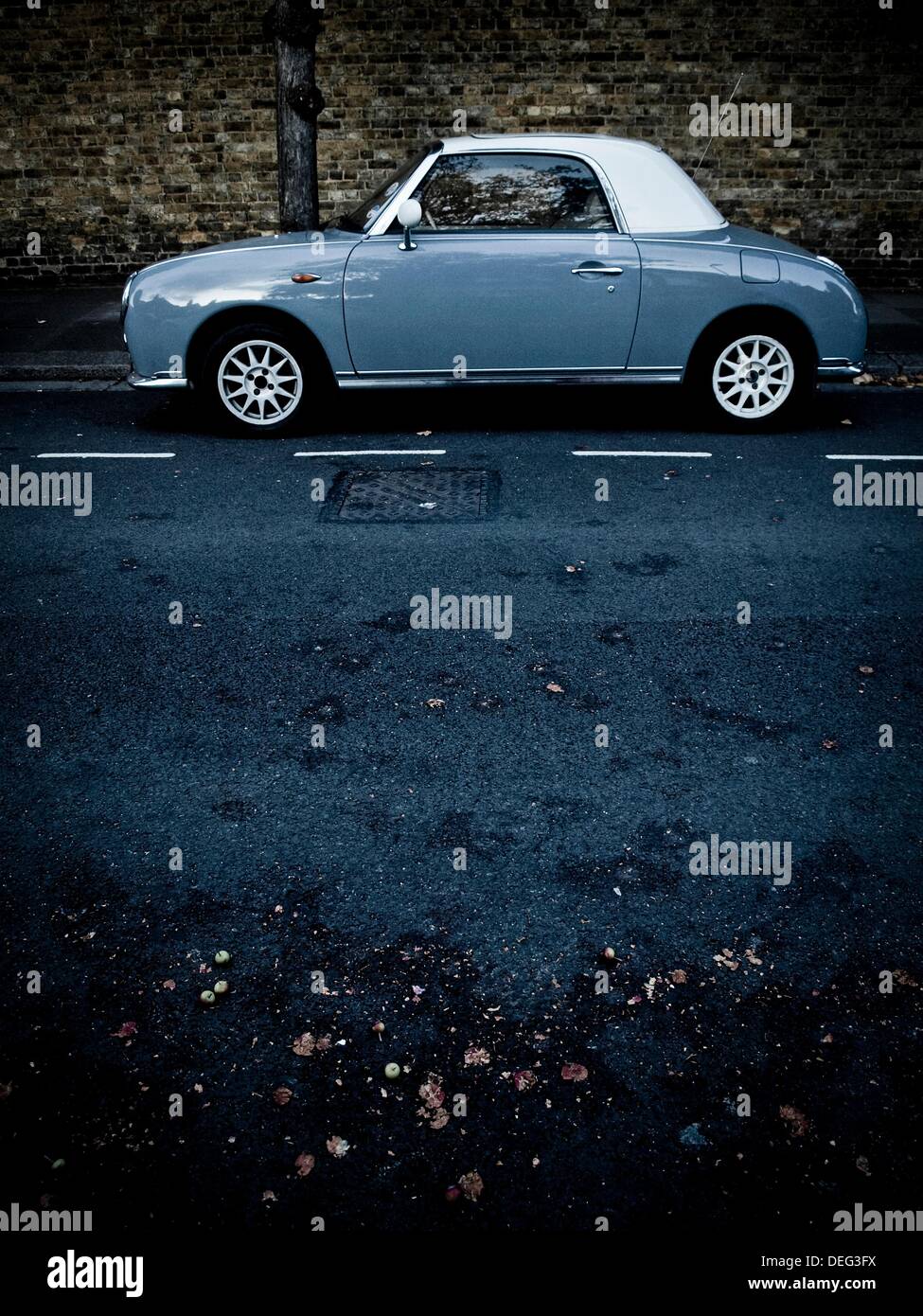 Vintage car, Acton district, London, England, UK Stock Photo Alamy