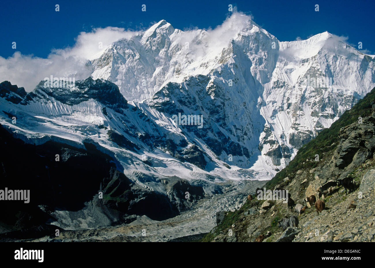 Kangshung glacier hi-res stock photography and images - Alamy