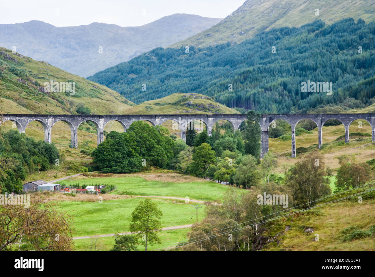 The Glenfinnan viaduct Stock Photo Alamy