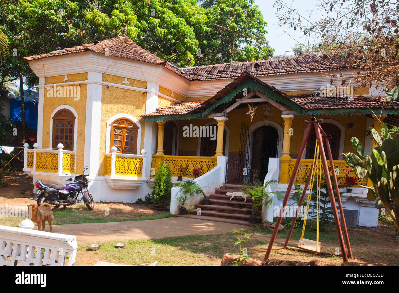 Goa house hires stock photography and images Alamy