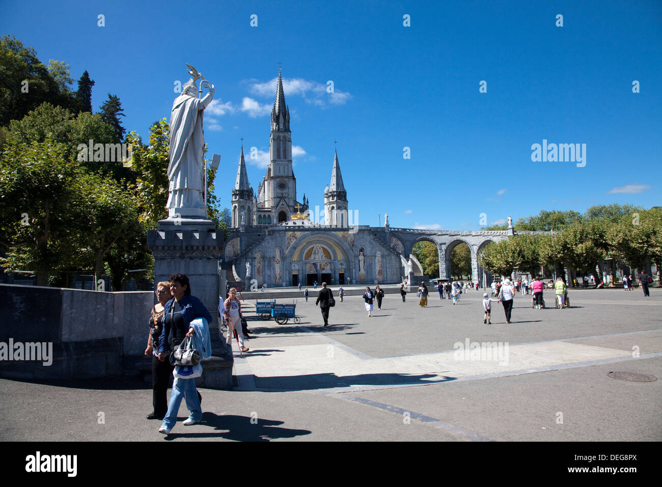Lourdes South France Stock Photo Alamy