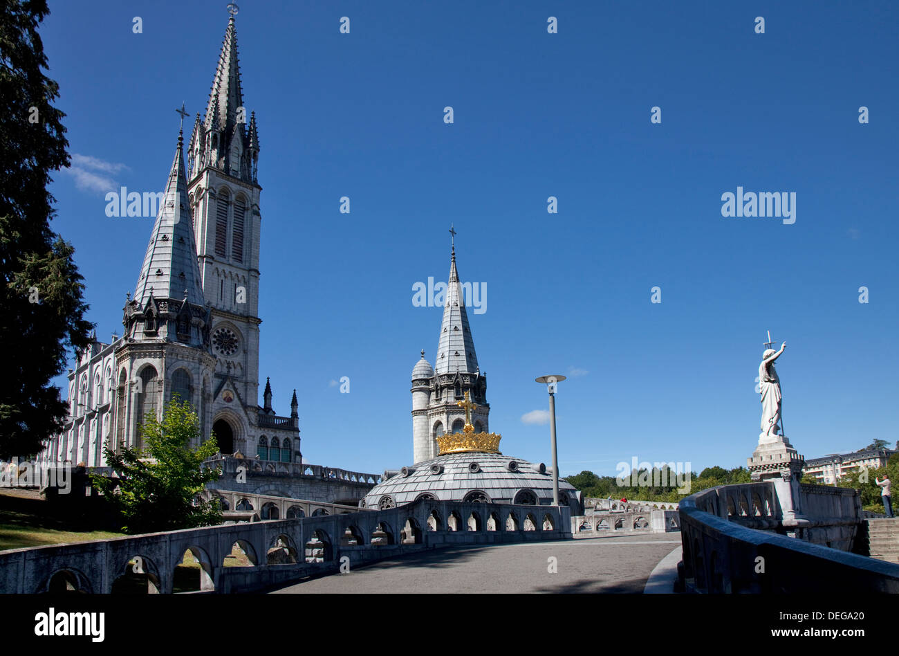 Lourdes South France Stock Photo Alamy