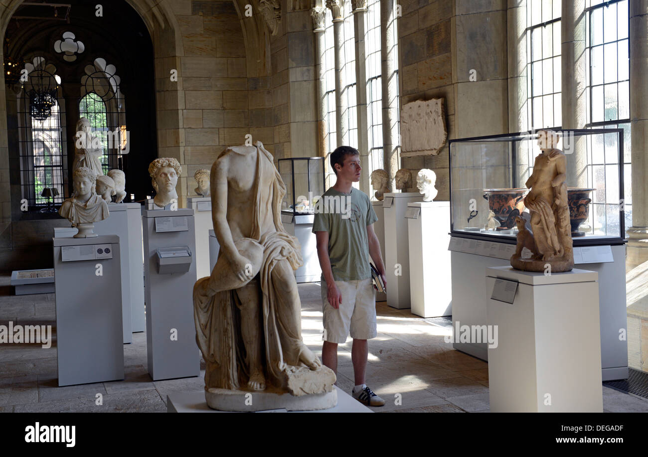 Newly remodeled Yale University Art Gallery. Ancient art in light