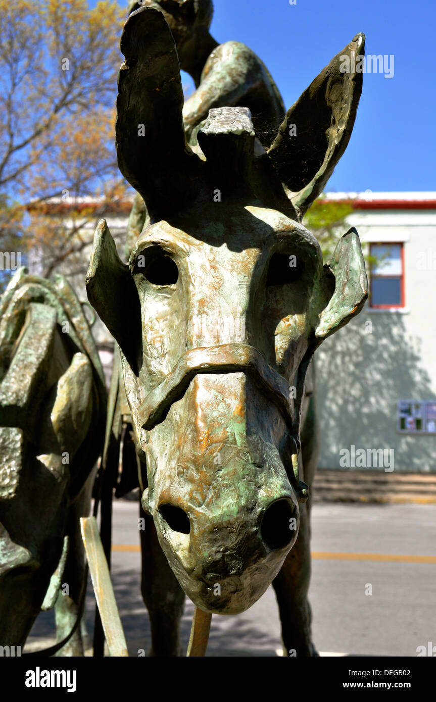 Horse statue texas Stock Photo Alamy