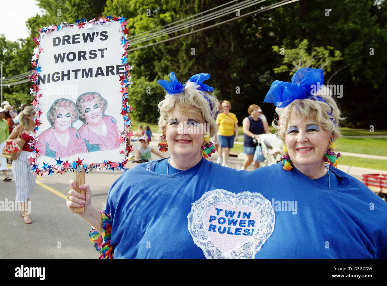 Twins Convention at Twinsburg. Ohio. USA Stock Photo Alamy