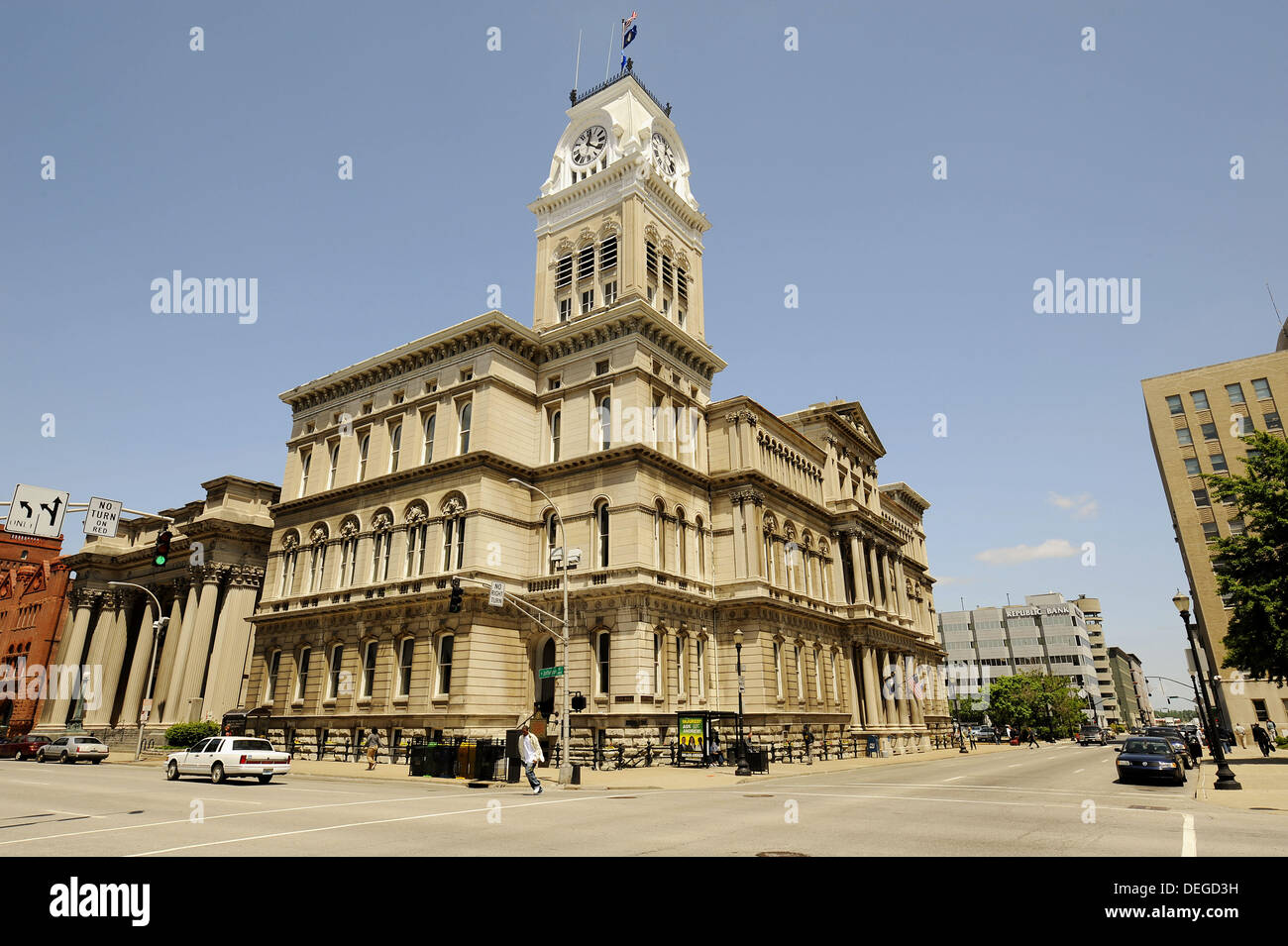 Louisville Kentucky KY City Hall Stock Photo Alamy