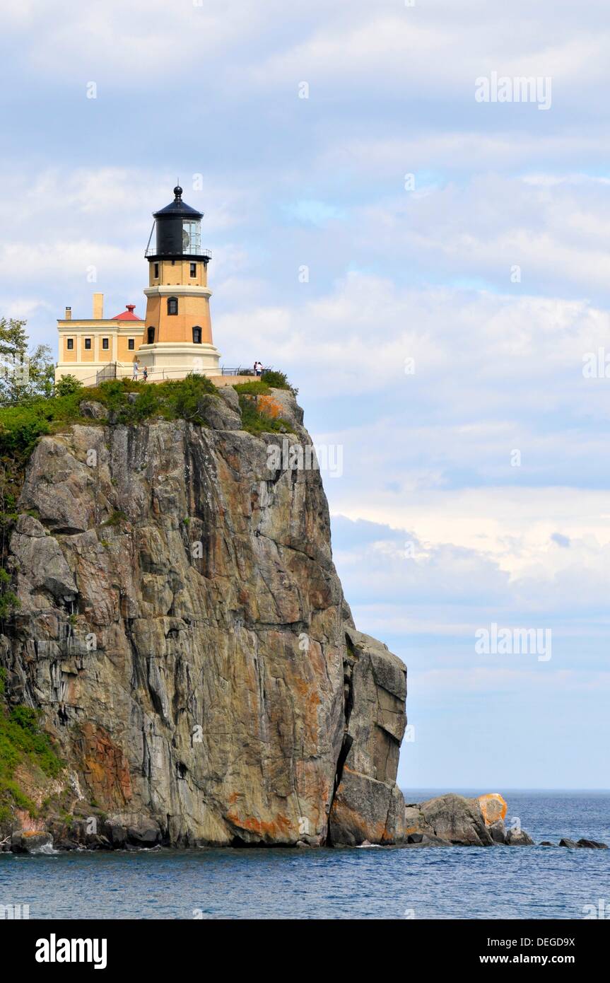 Split Rock Lighthouse State Park near Duluth Minnesota along Lake