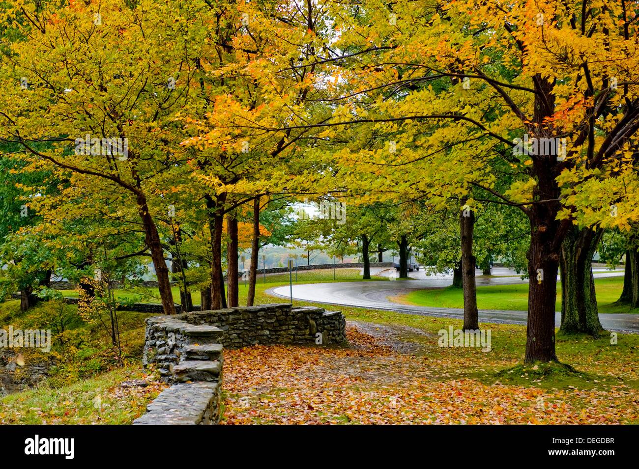 Letchworth State Park Archery Field Overlook Area Western New York Stock Photo Alamy