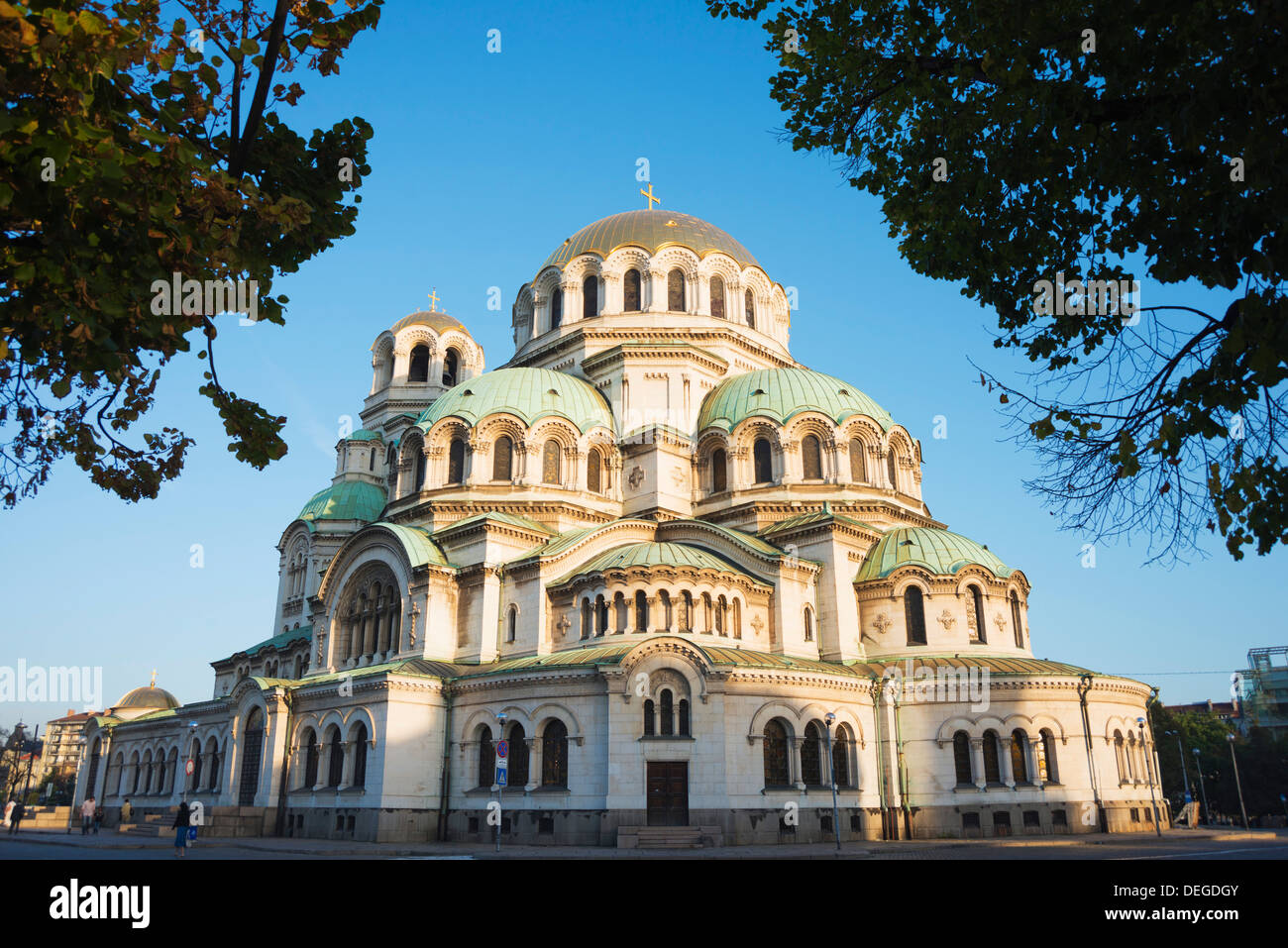 Aleksander Nevski Memorial Church, Sofia, Bulgaria, Europe Stock Photo