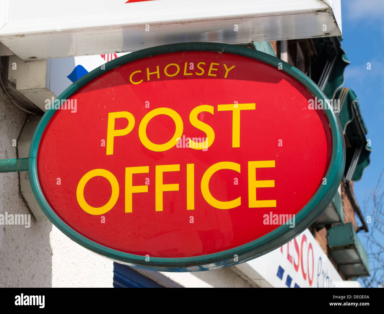 Post Office sign Stock Photo - Alamy