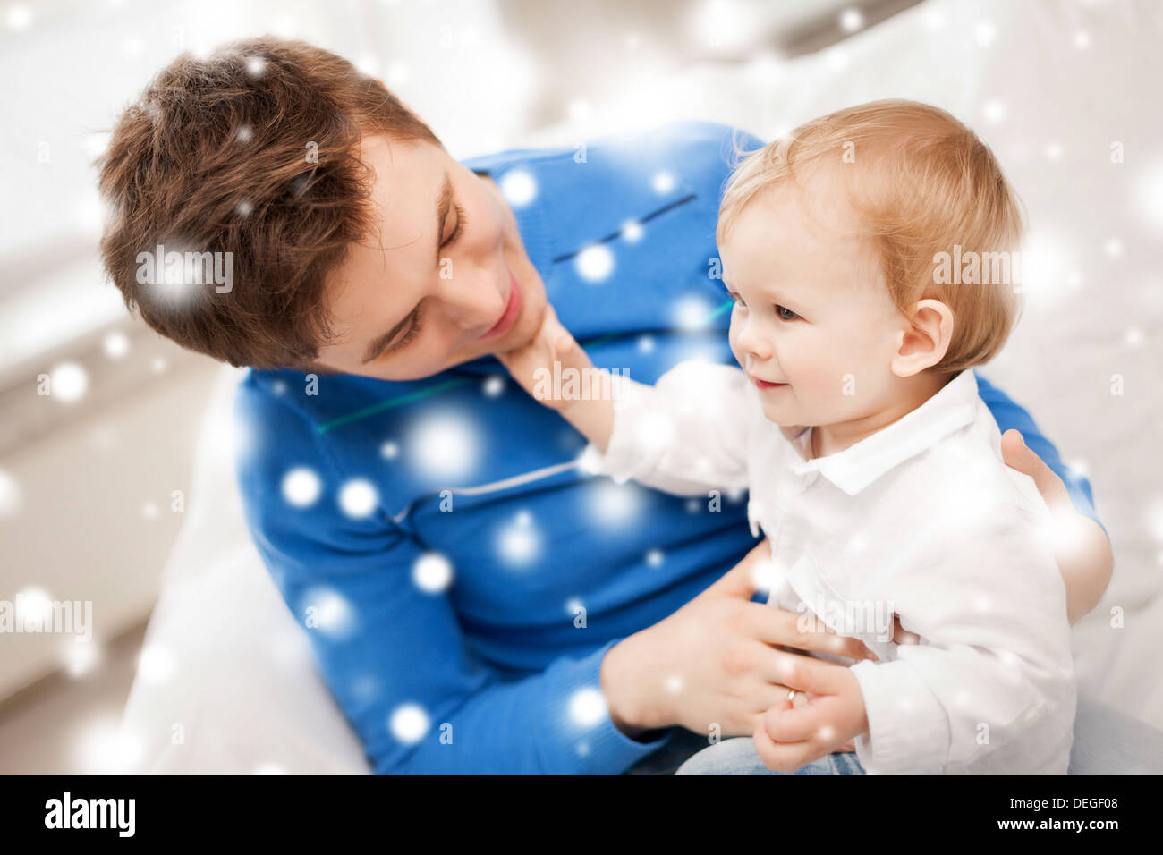 happy father with adorable baby Stock Photo - Alamy