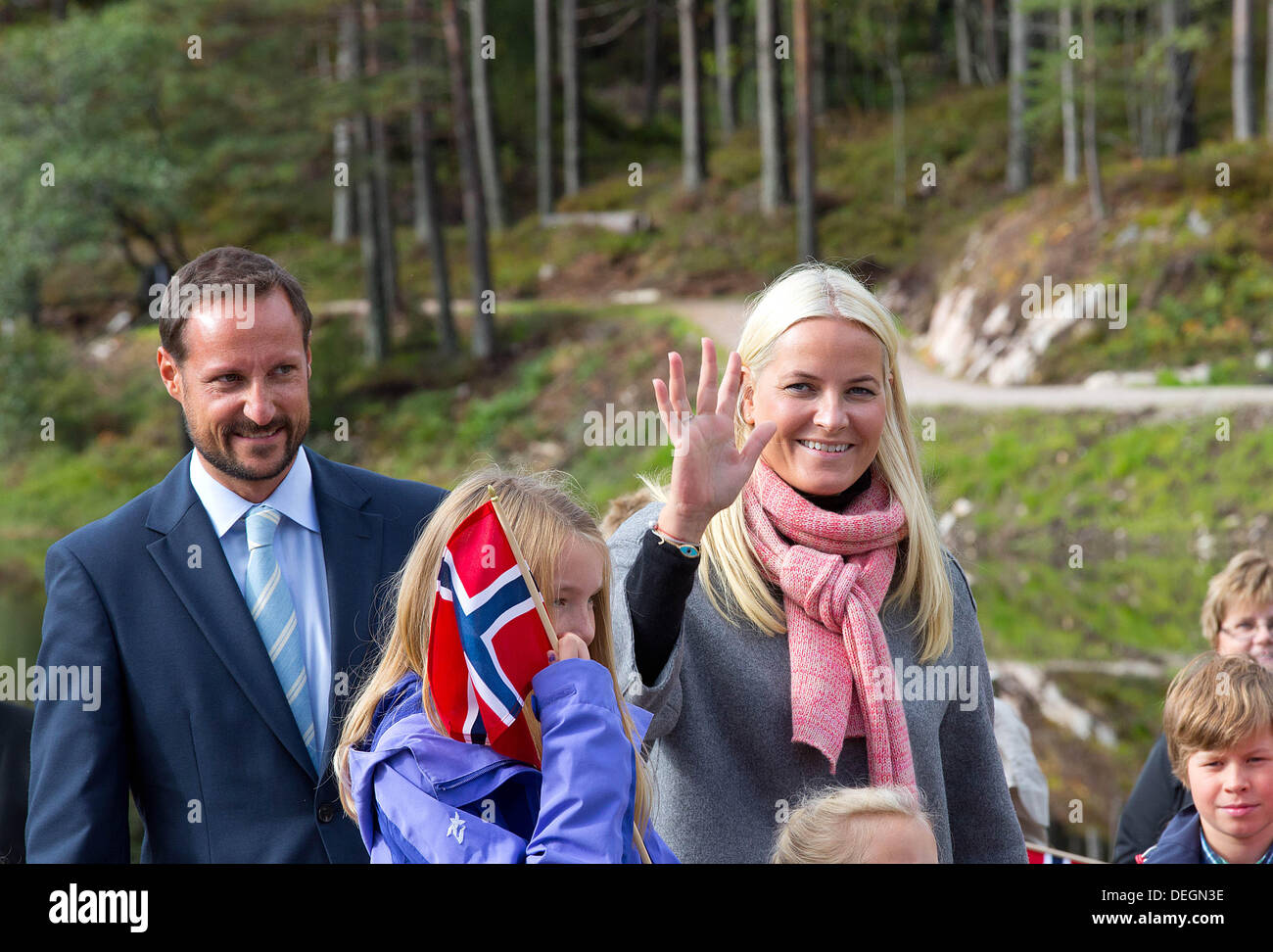 Crown Prince Haakon And Crown Princess Mette Marit Of Norway With crown-prince-haakon-and-crown-princess-mette-marit-of-norway-with