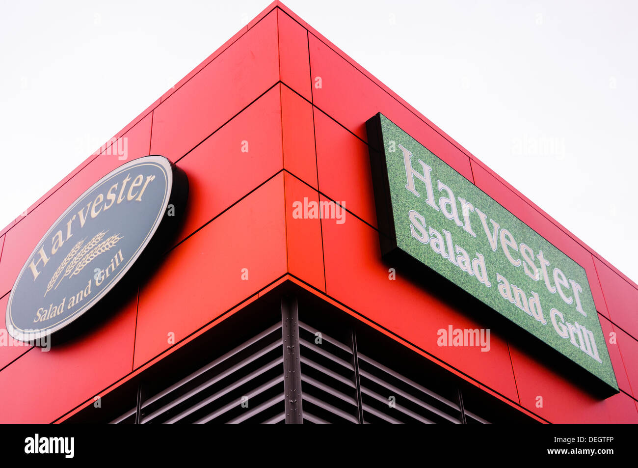 Harvester restaurant and salad hires stock photography and images Alamy