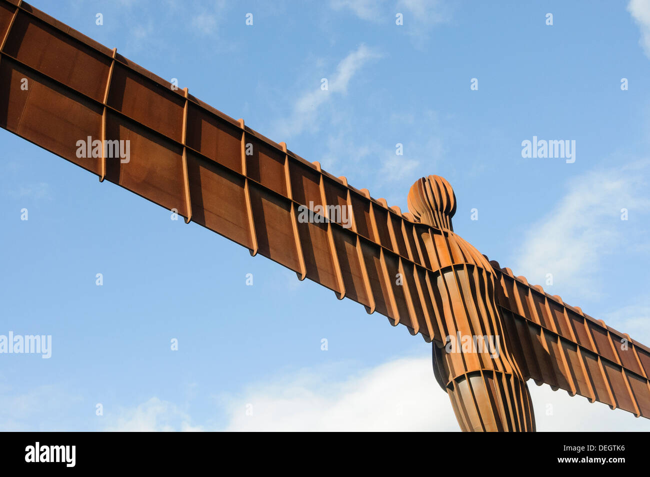 The Angel of the North, Gateshead, Tyne and Wear, by Antony Gormley Stock Photo