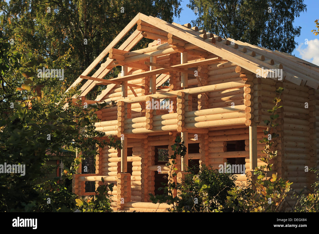 Country house under construction Stock Photo - Alamy