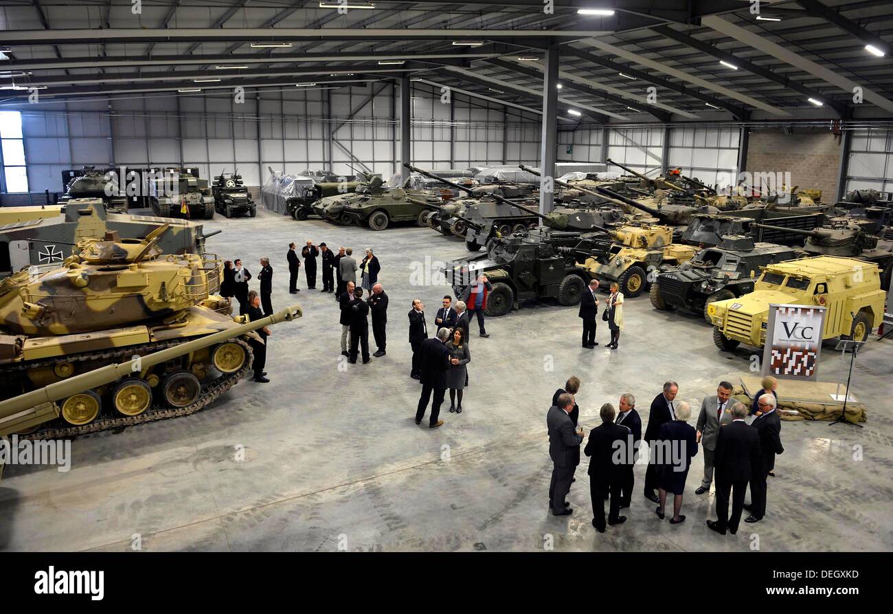 Bovington Tank museum, opening of a new Vehicle Conservation Centre