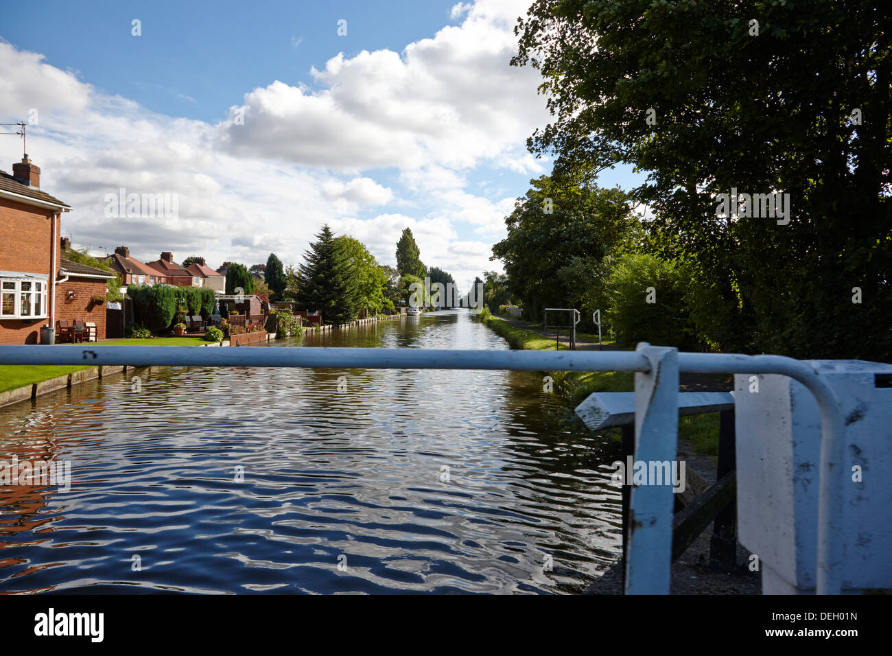 liverpool leeds canal at melling liverpool Stock Photo