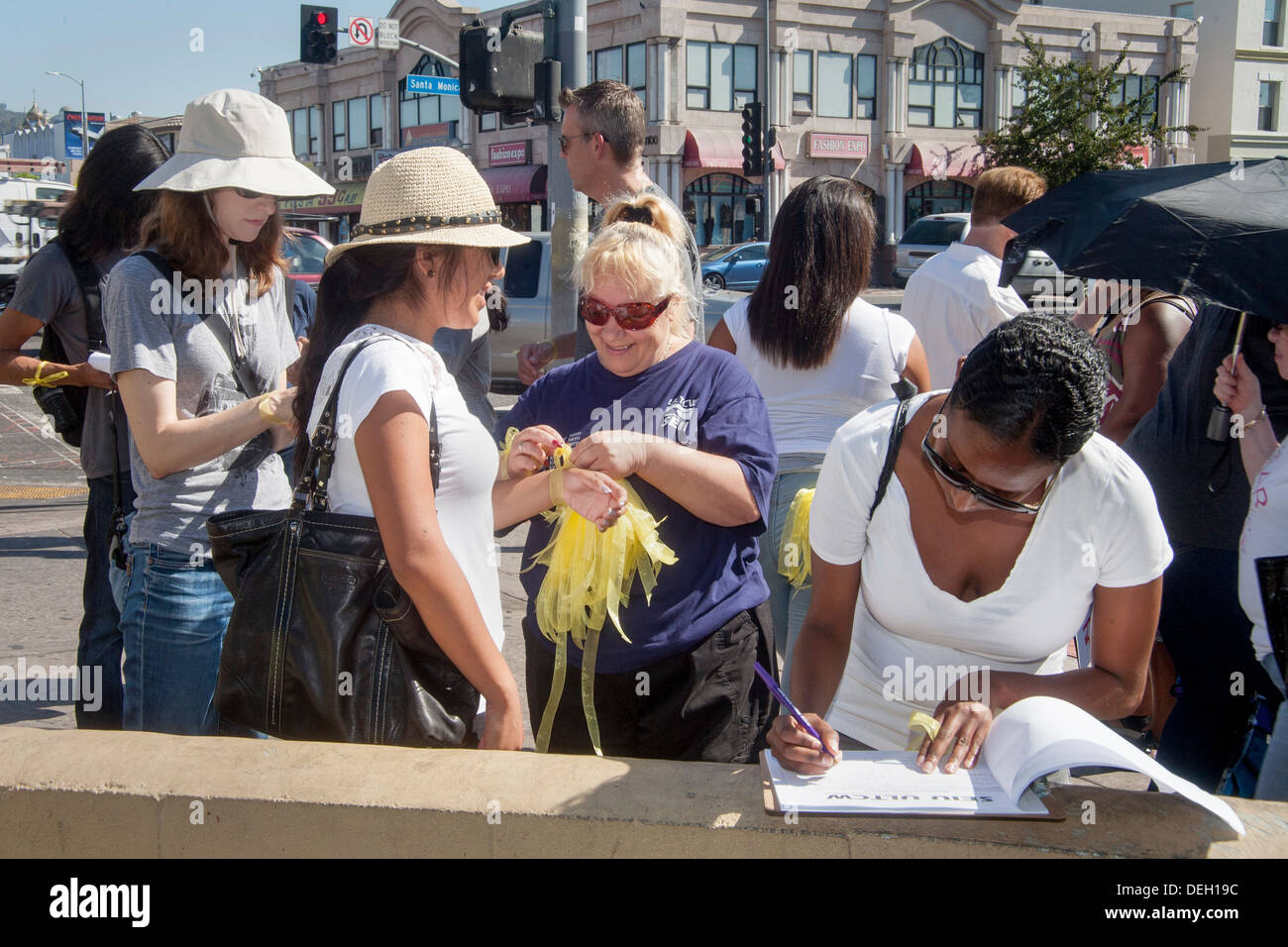 Service employees international union hires stock photography and