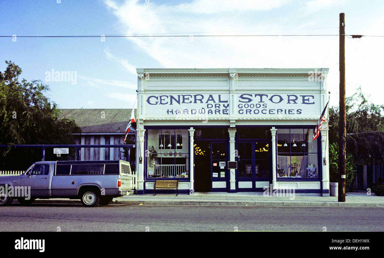 General Store in Harmony California USA Stock Photo Alamy