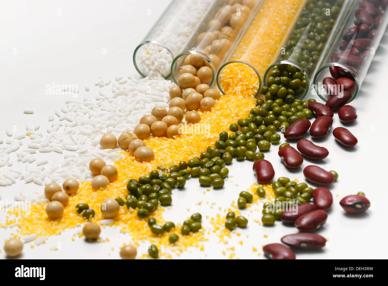 Lab Grain Rice experiment china hi-res stock photography and images - Alamy