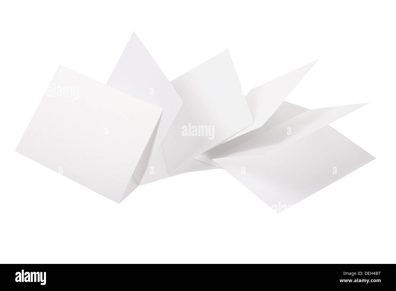 Blank Cards Stock Photo Alamy