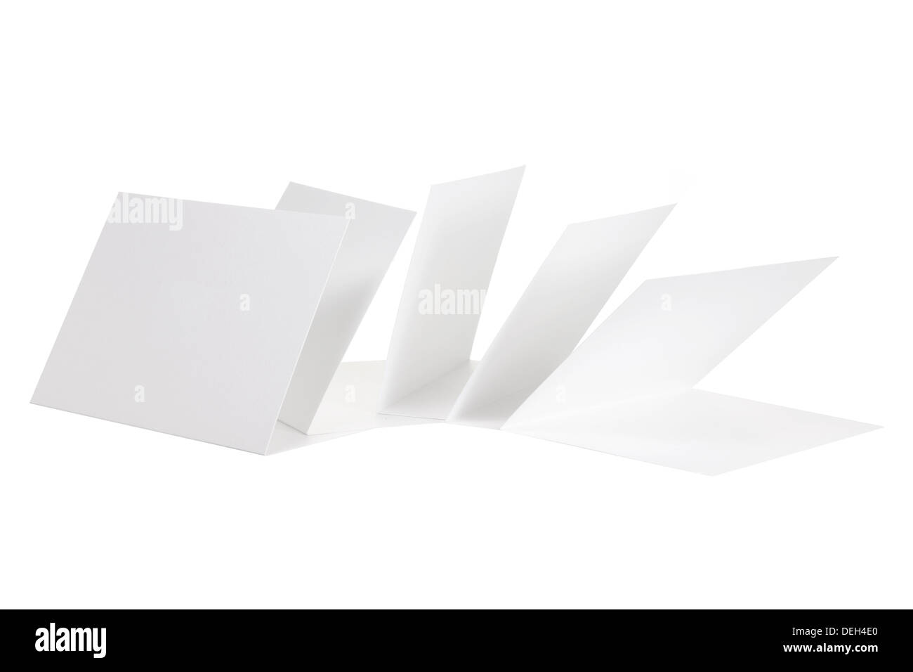 Blank Cards Stock Photo Alamy