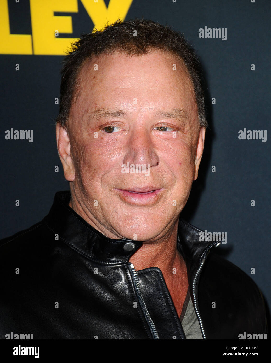 Cal Rourke Los Angeles, California, USA. 18th Sep, 2013. Mickey Rourke attending ...