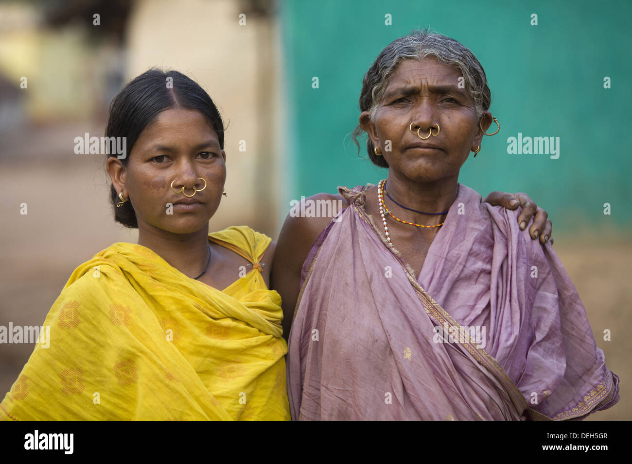 Indian village mother hi-res stock photography and images - Alamy