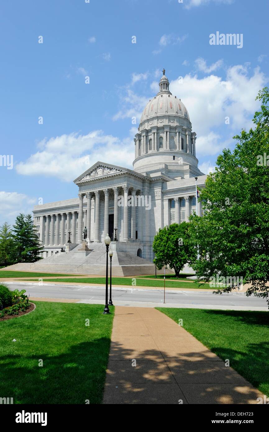 State Capitol Jefferson City Missouri Stock Photo Alamy